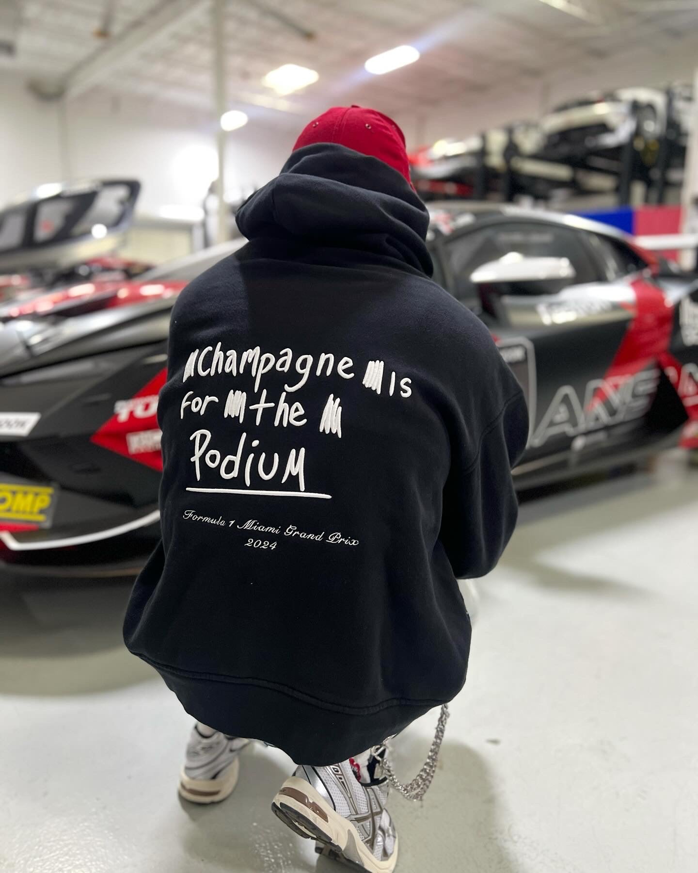 Champagne is for the podium - Winners hoodie