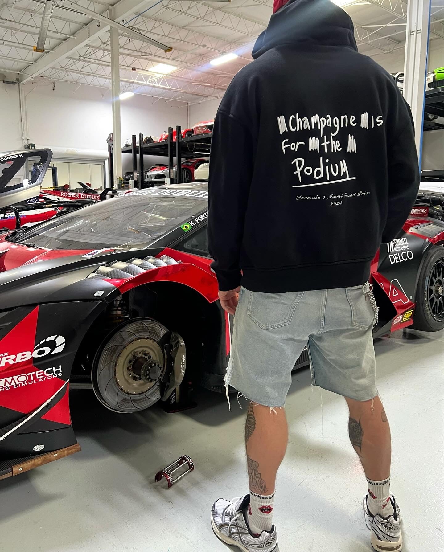 Champagne is for the podium - Winners hoodie