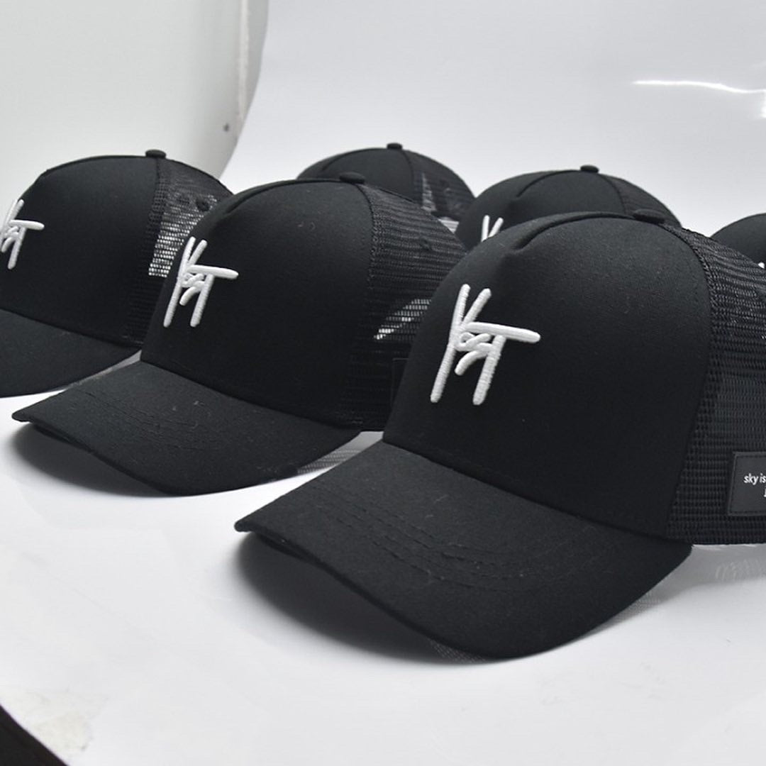 SKY IS NOT THE LIMIT TRUCKER HAT