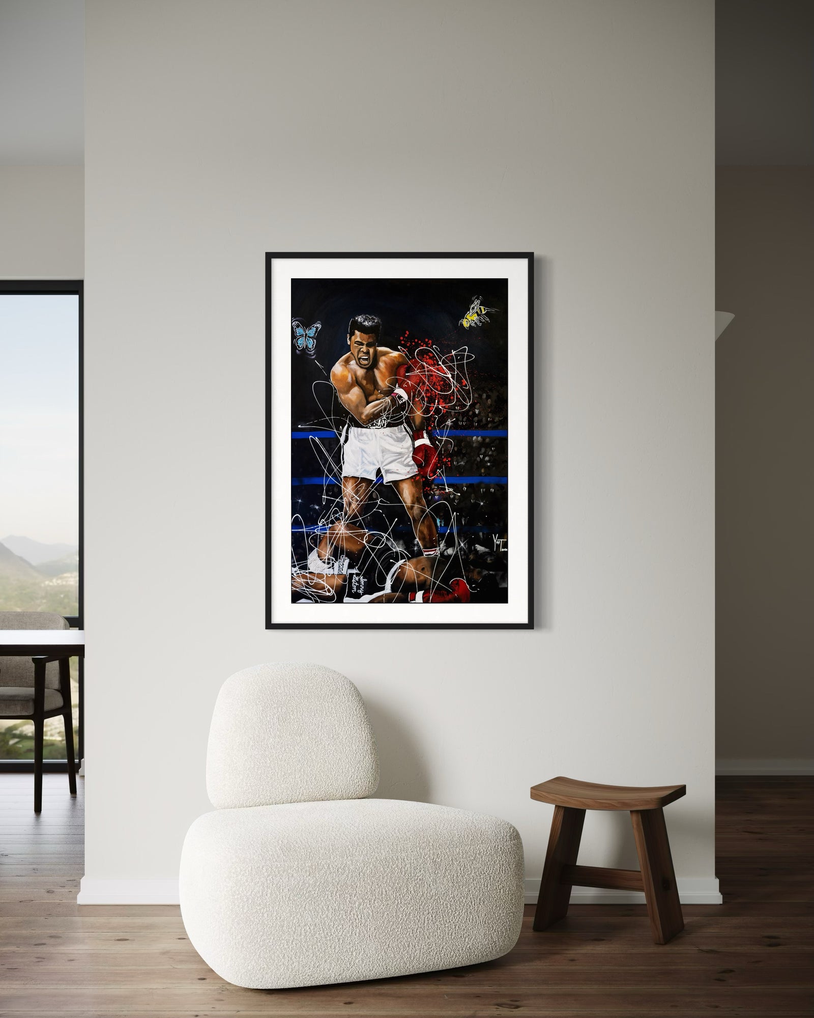 Float like a butterfly
