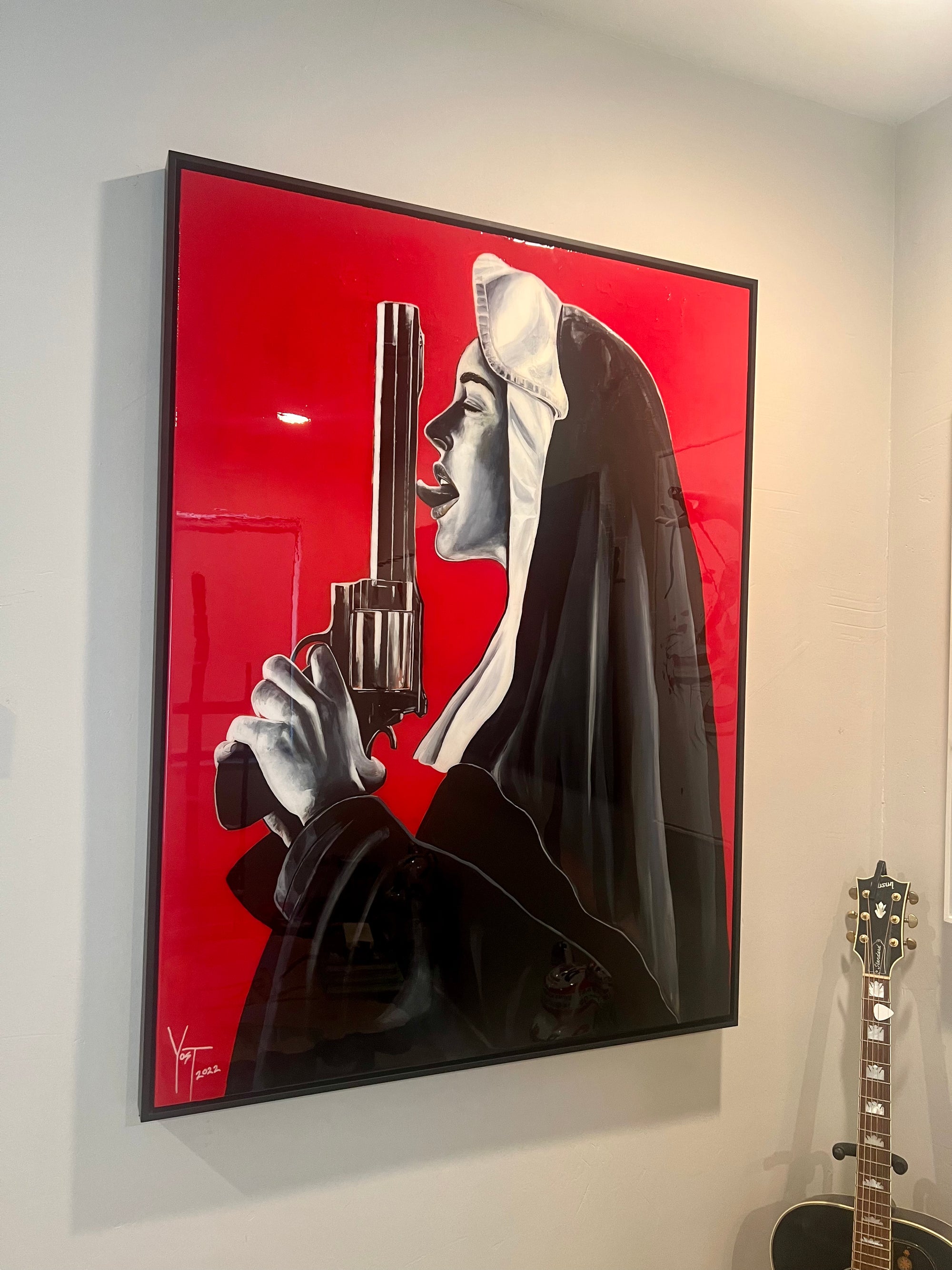 ‘For the sinners…Nun with a Gun’