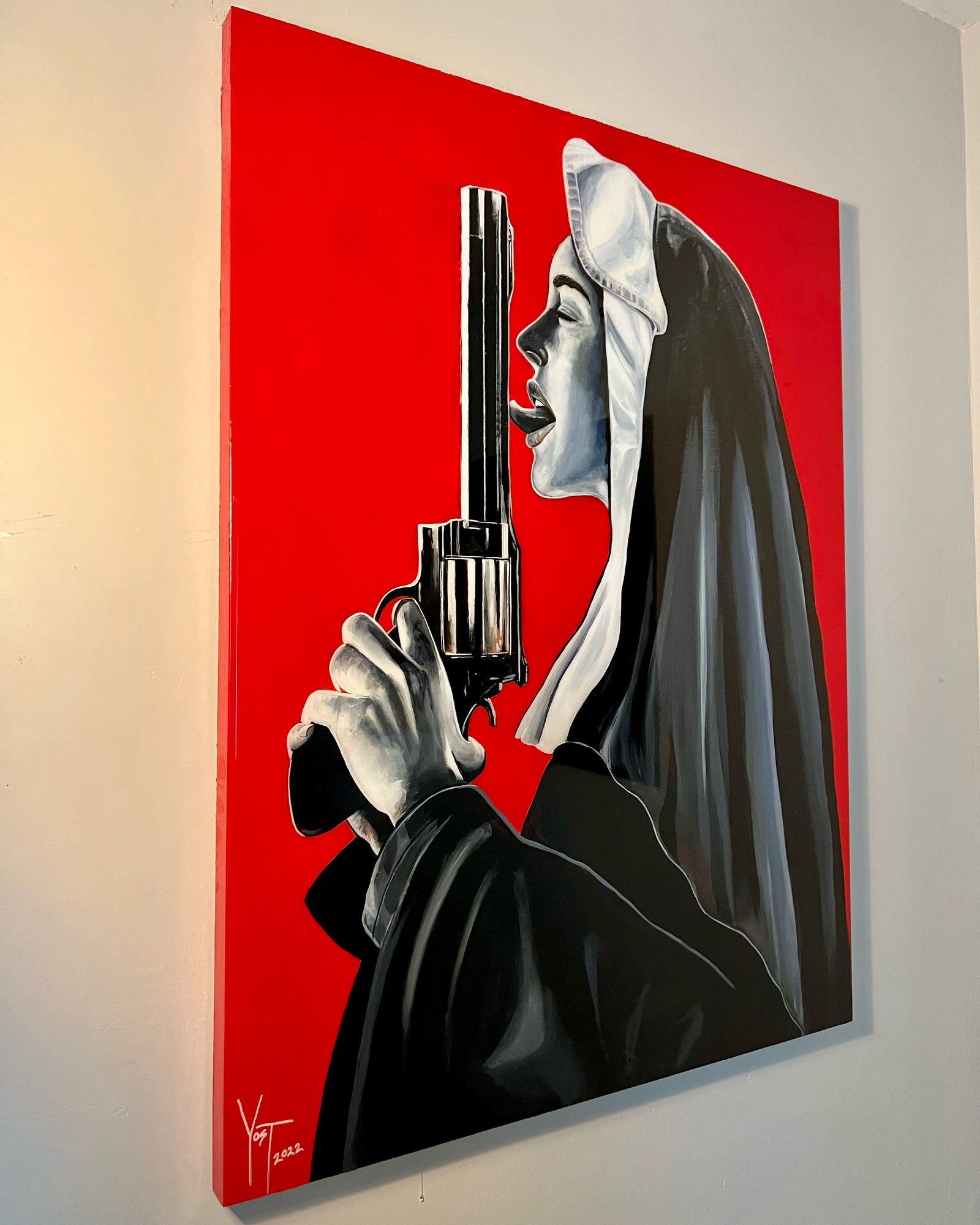 ‘For the sinners…Nun with a Gun’